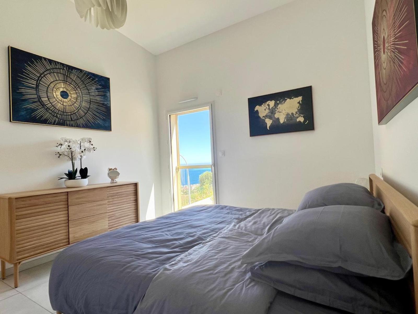 Panoramic Sea View Appartment Blue Pearl Nice Eksteriør billede